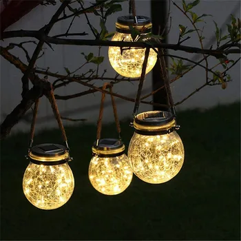 Solar Mason Jar Lights Glass Firefly Jar Lights for Yard Garden Lawn Desk Patio Party Wedding Decorative Hanging Lighting Lamp 
Solar Mason Jar Lights Glass Firefly Jar Lights for Yard Garden Lawn Desk Patio Party Wedding Decorative Hanging Lighting Lamp