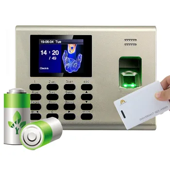 

K40 TCP/IP USB Biometric Fingerprint Time Attendance System Employee Office Time Clock ZK Access Control With Built-in Battery