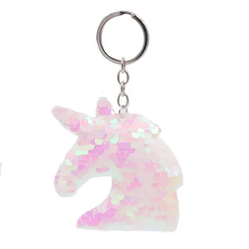 Cute Unicorn Keychain Glitter Pompom Sequins Key Ring Gifts for Guest Women Wedding souvenir Car Bag Accessories Key Chain
Cute Unicorn Keychain Glitter Pompom Sequins Key Ring Gifts for Guest Women Wedding souvenir Car Bag Accessories Key Chain