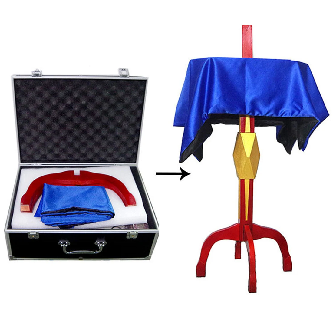 Rowsfire Square Floating Table Candlestick Magic Tricks Magician Stage Gimmick Prop
Rowsfire Square Floating Table Candlestick Magic Tricks Magician Stage Gimmick Prop