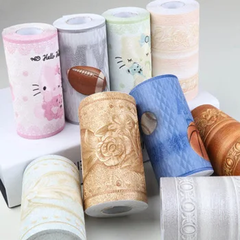 Decorative edge banding self-adhesive wallpaper bathroom door frame 3D waist line skirting refurbished sticker waterproof living
Decorative edge banding self-adhesive wallpaper bathroom door frame 3D waist line skirting refurbished sticker waterproof living
