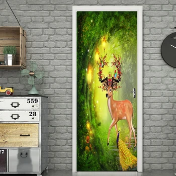 3D Renovation Decal Self Adhesive Elk Peacock Forest Landscape Picture DIY Home Decoration Waterproof Print Artwork Door Sticker
3D Renovation Decal Self Adhesive Elk Peacock Forest Landscape Picture DIY Home Decoration Waterproof Print Artwork Door Sticker