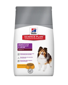 HILL'S HILL'S SCIENCE PLAN CANINE ADULT SENSITIVE STOMACH & SKIN CHICKEN for adult dogs of all breeds with allergy to chicken
HILL'S HILL'S SCIENCE PLAN CANINE ADULT SENSITIVE STOMACH & SKIN CHICKEN for adult dogs of all breeds with allergy to chicken