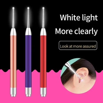 Baby Ear Cleaner Ear-picking spoon Flashlight Earpick Earwax Remover Luminous Ear Curette Light Spoon Cleaning Ear
Baby Ear Cleaner Ear-picking spoon Flashlight Earpick Earwax Remover Luminous Ear Curette Light Spoon Cleaning Ear