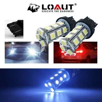 7443 7440 3156 3157 T25 T20 White Light LED 18 SMD 3528 Car Bulb Reverse Light Brake Turn Signal Lights source parking auto lamp
7443 7440 3156 3157 T25 T20 White Light LED 18 SMD 3528 Car Bulb Reverse Light Brake Turn Signal Lights source parking auto lamp