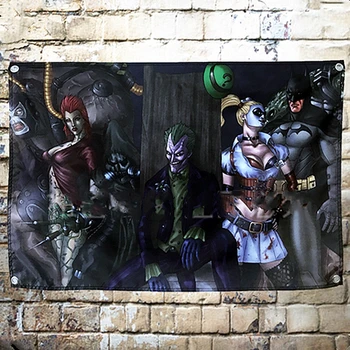 

JOKER Hollywood Movie Poster Tapestry Wall Hanging Home Decor Wall Cloth Tapestries Flag Banner Wall Carpet ISN Background Cloth