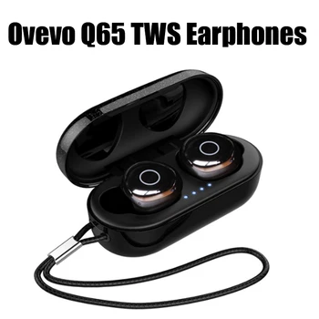 

Ovevo New Q65 TWS bluetooth 5.0 Earphone HiFi Smart Touch Stereo Headset IPX7 Waterproof Bilateral Call Stereo with Charging Box