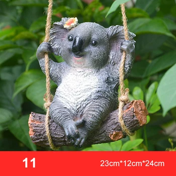 Newly Realistic Animal Hanging from Branch Rope Hanger Statue Realistic Mini Animals with Hanging Ropes
Newly Realistic Animal Hanging from Branch Rope Hanger Statue Realistic Mini Animals with Hanging Ropes
