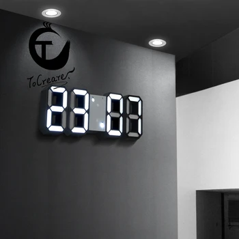 3D LED Wall Clock Modern Design Digital Clock Alarm Clock Night Light Saat Reloj De Pared best selling products clock
3D LED Wall Clock Modern Design Digital Clock Alarm Clock Night Light Saat Reloj De Pared best selling products clock