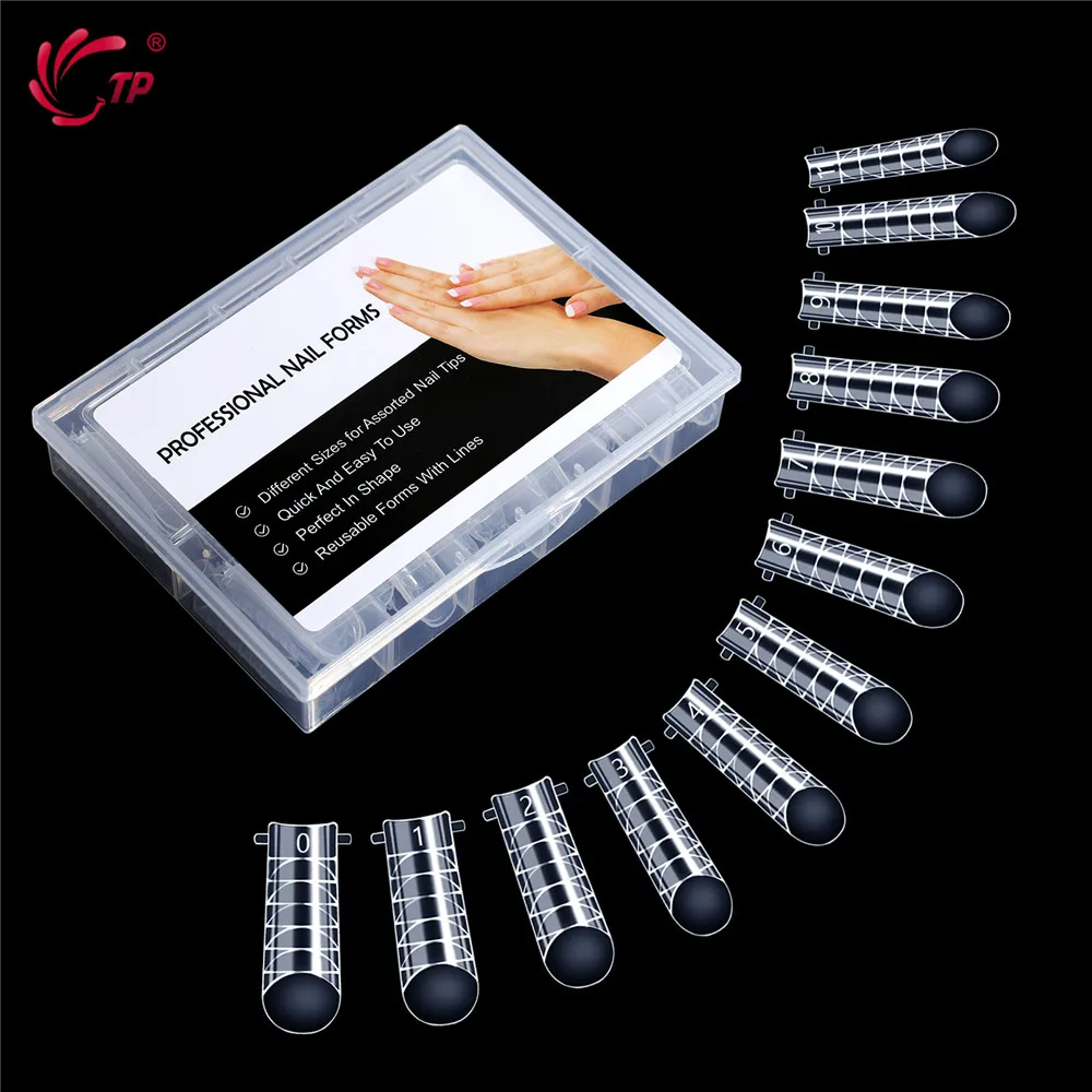 240Pcs Dual Forms Nail System Full Cover Diy Nails Accessoires Manicure Tools Top Arched Nail Extension Upper Forms for Nails
240Pcs Dual Forms Nail System Full Cover Diy Nails Accessoires Manicure Tools Top Arched Nail Extension Upper Forms for Nails