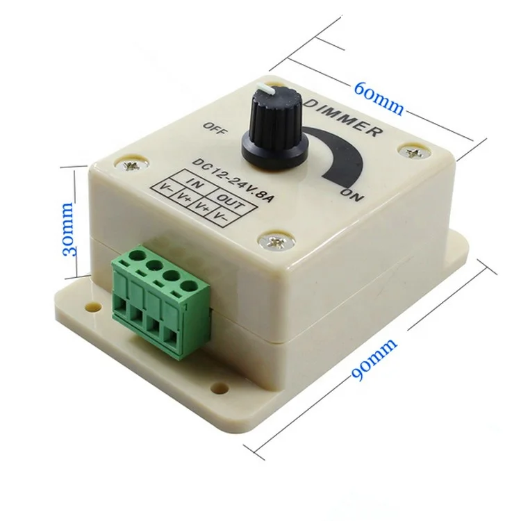 Goodland Voltage Stabilizer 12 V Voltage Regulator 8A Power Supply Adjustable Speed Controller DC 12V LED Dimmer DC-DC for Motor
Goodland Voltage Stabilizer 12 V Voltage Regulator 8A Power Supply Adjustable Speed Controller DC 12V LED Dimmer DC-DC for Motor