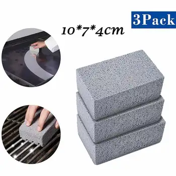 3Pcs BBQ Cleaning Stone Non Slip Handheld Grill Quickly Cleaner Brick Barbecue Scraper Griddle Removing Stains Brush
3Pcs BBQ Cleaning Stone Non Slip Handheld Grill Quickly Cleaner Brick Barbecue Scraper Griddle Removing Stains Brush