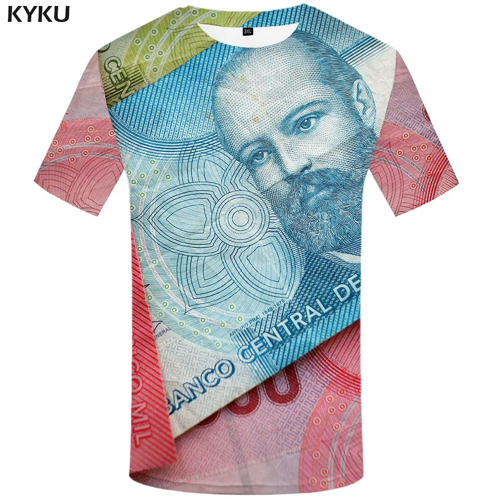 KYKU Money T-shirt Men Vintage T-shirts 3d Geometric Tshirts Casual Chile Shirt Print Harajuku Anime Clothes Short Sleeve 
KYKU Money T-shirt Men Vintage T-shirts 3d Geometric Tshirts Casual Chile Shirt Print Harajuku Anime Clothes Short Sleeve