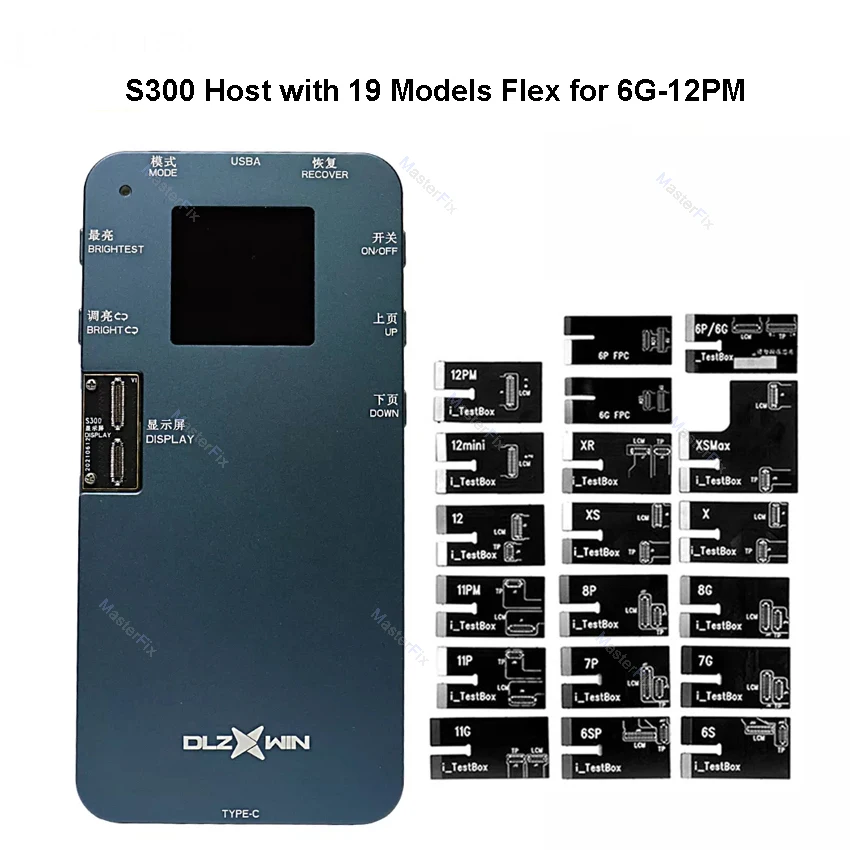 ЖК-дисплей DL S300 тестер для iPhone 6G-12 pro max сенсорное тестирование оригинальный цвет