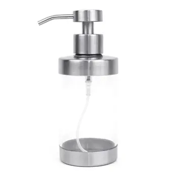 Soap Foaming Pump Bottle Acrylic Stainless Steel Foam Lotion Liquid Dispenser 
Soap Foaming Pump Bottle Acrylic Stainless Steel Foam Lotion Liquid Dispenser