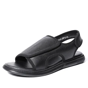 Casual Breathable mens Sandals Summer Genuine Leather Soft Bottom Sandals male gladiator sandals summer roman sandals cowhide
Casual Breathable mens Sandals Summer Genuine Leather Soft Bottom Sandals male gladiator sandals summer roman sandals cowhide