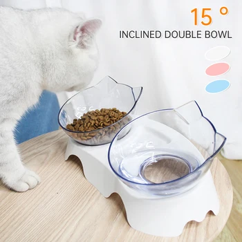 Non-slip Double Cat Bowl Dog Bowl With Raised Stand Pet Supplies Cat Water Bowl For Cat Food Bowls For Dog Feeder Pet Products
Non-slip Double Cat Bowl Dog Bowl With Raised Stand Pet Supplies Cat Water Bowl For Cat Food Bowls For Dog Feeder Pet Products