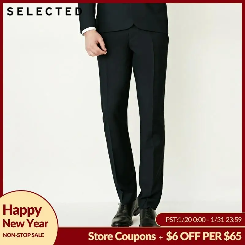 SELECTED Men Fly Front Cultivate Morality Pure Color Business Suit Pants T | 41836A501
SELECTED Men Fly Front Cultivate Morality Pure Color Business Suit Pants T | 41836A501