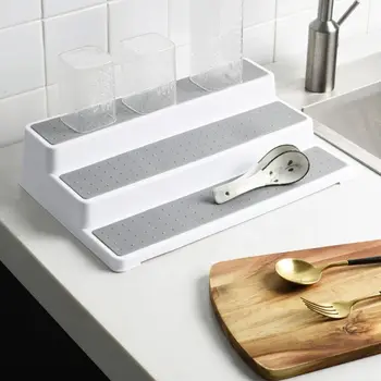 3-Tier Spice Rack - Modern Design Waterproof and Non Skid Shelf Kitchen Organize 28TC 
3-Tier Spice Rack - Modern Design Waterproof and Non Skid Shelf Kitchen Organize 28TC