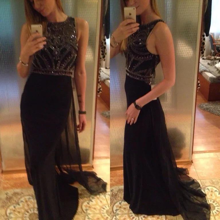 Real Photo Nude Tulle Jersey Chiffon See Through Back Beading Handwork Evening gown Off The Shoulder Mother Of The Bride Dresses
Real Photo Nude Tulle Jersey Chiffon See Through Back Beading Handwork Evening gown Off The Shoulder Mother Of The Bride Dresses