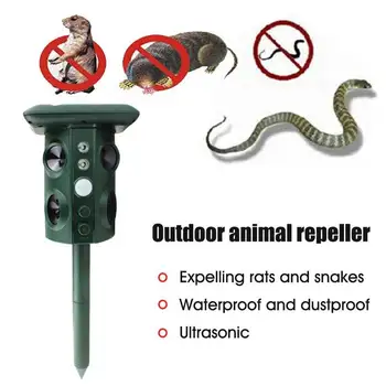 Snake Mouse Ultrasonic Wave Vibration Animal Repeller Deterrent Adjustable Band Solar Powerd Garden Cat Dog Waterproof Outdoor
Snake Mouse Ultrasonic Wave Vibration Animal Repeller Deterrent Adjustable Band Solar Powerd Garden Cat Dog Waterproof Outdoor