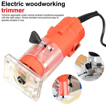 Electric Trimmer Wood Tool 220V 110V 1300W Wood Laminate Router 30000rpm Trimming Carving Milling Machine For Woodworking
Electric Trimmer Wood Tool 220V 110V 1300W Wood Laminate Router 30000rpm Trimming Carving Milling Machine For Woodworking