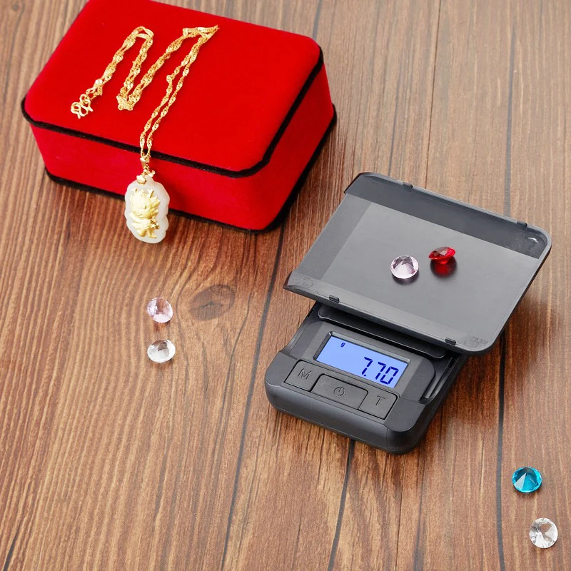 0.01g LCD Display Electronic High Accuracy Jewelry Carat Kitchen Backlit Mini Home Digital Scale Balance Pocket Powder Weighing
0.01g LCD Display Electronic High Accuracy Jewelry Carat Kitchen Backlit Mini Home Digital Scale Balance Pocket Powder Weighing