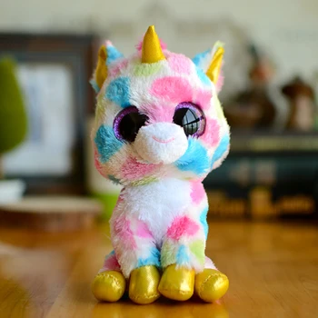 Original Multicolor Unicorn Beanie Boos Kids Stuffed Plush Toys Big Eyes Lovely Children Gifts Kawaii Stuffed Animals Soft Dolls 
Original Multicolor Unicorn Beanie Boos Kids Stuffed Plush Toys Big Eyes Lovely Children Gifts Kawaii Stuffed Animals Soft Dolls