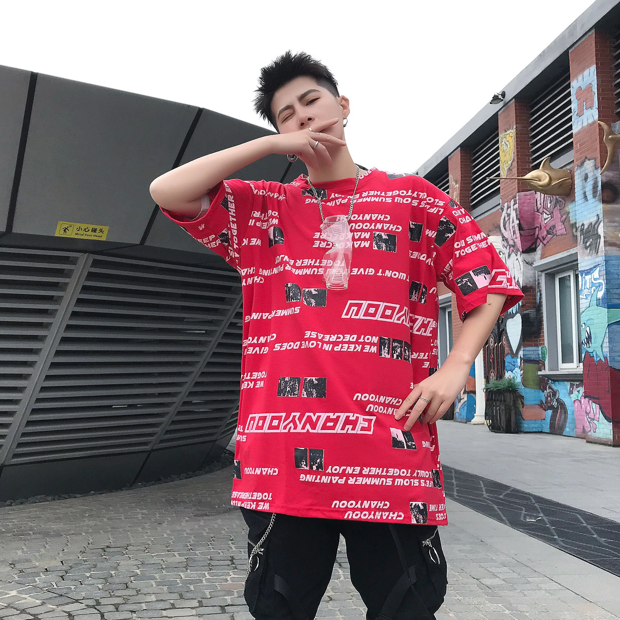 Mens Letter Printed Graffiti T Shirts Oversized Hip Hop Shirts for Men Gift Japanes Harajuku Streetwear Red Top Tees Clothing
Mens Letter Printed Graffiti T Shirts Oversized Hip Hop Shirts for Men Gift Japanes Harajuku Streetwear Red Top Tees Clothing