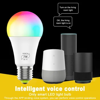 Multicolor Intelligent WiFi Home Smart LED Bulb Timing Convenient PA Dimmable 2.4G APP Control Bedroom Color Changing
Multicolor Intelligent WiFi Home Smart LED Bulb Timing Convenient PA Dimmable 2.4G APP Control Bedroom Color Changing