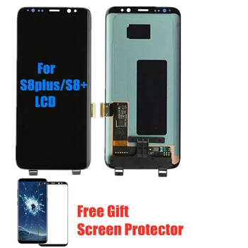 Original Amoled For Samsung Galaxy S8Plus G955 G955F G955FD LCD with Frame Replacement S8+ Plus Display Touch Screen Digitizer
Original Amoled For Samsung Galaxy S8Plus G955 G955F G955FD LCD with Frame Replacement S8+ Plus Display Touch Screen Digitizer