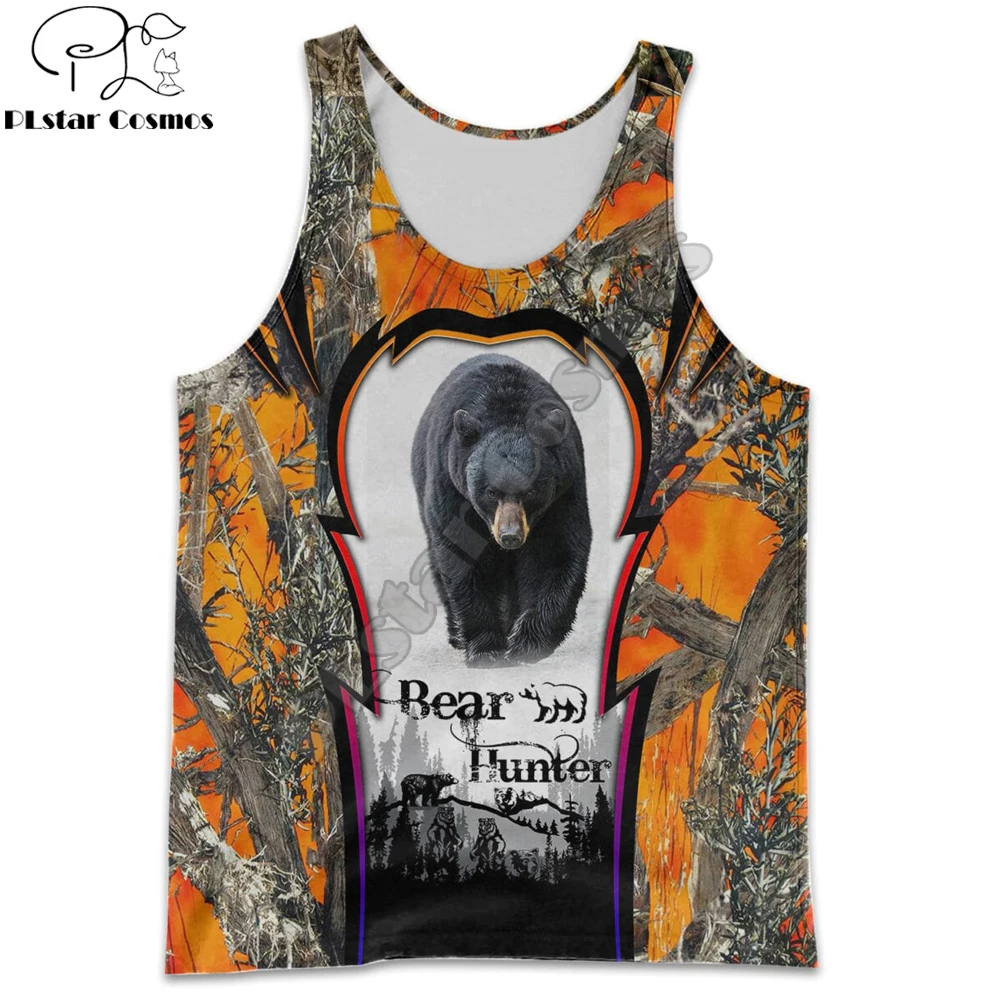 Beautiful Love Bear Hunting 3D Printed men vest Fashion Sleeveless T-shirt summer streetwear Cool Unisex tank top BX027
Beautiful Love Bear Hunting 3D Printed men vest Fashion Sleeveless T-shirt summer streetwear Cool Unisex tank top BX027