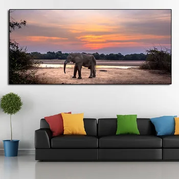 African Elephants Poster Painting Natural Landscape Cuadros Pictures Wall Art Cuadros for Living Room Home Decoration Posters
African Elephants Poster Painting Natural Landscape Cuadros Pictures Wall Art Cuadros for Living Room Home Decoration Posters