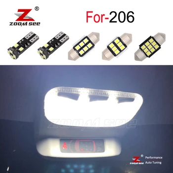 Canbus white blue LED Interior light indoor bulb Kit For Peugeot 206 206 CC 206 SW (1998-2008)
Canbus white blue LED Interior light indoor bulb Kit For Peugeot 206 206 CC 206 SW (1998-2008)