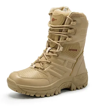 2020 Outdoor Hiking Shoes Men's Desert High-top Military Tactical Boots Men Combat Army Boots Militares Sapatos Masculino
2020 Outdoor Hiking Shoes Men's Desert High-top Military Tactical Boots Men Combat Army Boots Militares Sapatos Masculino