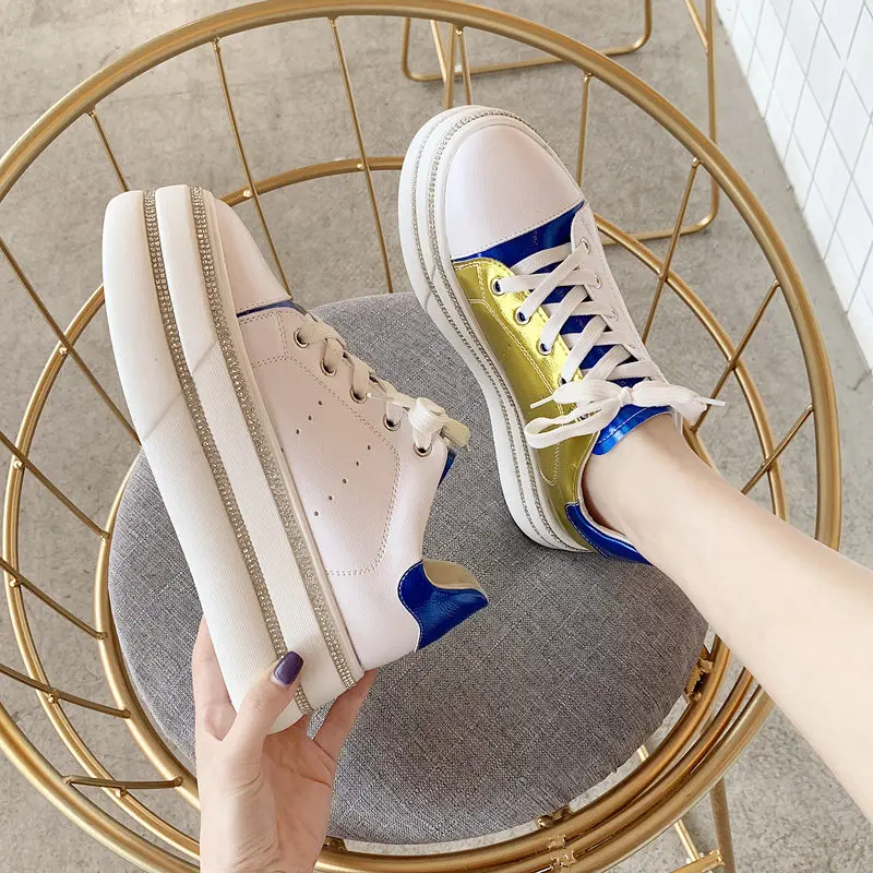 Cross Women's Shoes Modis Round Toe All-Match Clogs Platform Casual Female Sneakers Crystal 2019 Creepers Nurse New Breathable
Cross Women's Shoes Modis Round Toe All-Match Clogs Platform Casual Female Sneakers Crystal 2019 Creepers Nurse New Breathable