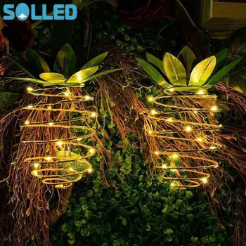SOLLED 1PC Pineapple Solar Light Hanging Lamp Outdoor Tree Fence Decoration Light for Garden Lawn Lighting
SOLLED 1PC Pineapple Solar Light Hanging Lamp Outdoor Tree Fence Decoration Light for Garden Lawn Lighting