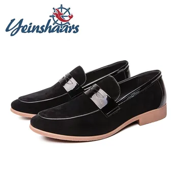 Formal Shoes Leather Fashion Shoes Men Business Office Suede Shoes Designer Luxury Loafers Shoes Slip on Comfortable Drive Shoes
Formal Shoes Leather Fashion Shoes Men Business Office Suede Shoes Designer Luxury Loafers Shoes Slip on Comfortable Drive Shoes