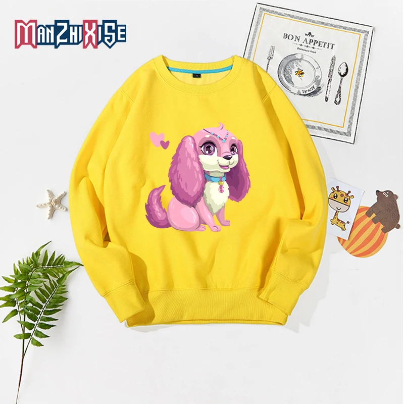 Boys Girls Sweatshirts Autumn Cartoon Tops Children Long Sleeve Sweatshirt Kids Clothes Dog Print Cavalier King Charles Spaniel
Boys Girls Sweatshirts Autumn Cartoon Tops Children Long Sleeve Sweatshirt Kids Clothes Dog Print Cavalier King Charles Spaniel