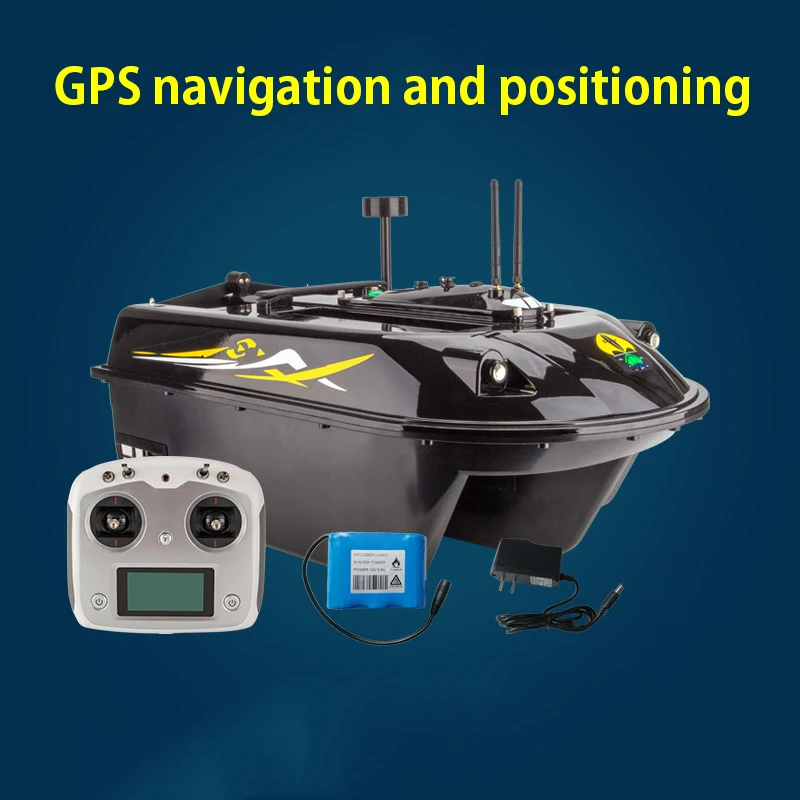 Фото Радиоуправляемая лодка с дистанционным управлением GPS-навигатор для морской