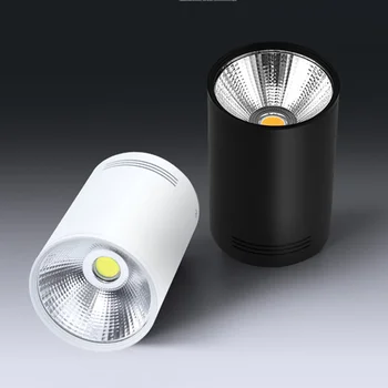 Dimmable LED Downlights 5W 10W 15W COB LED Ceiling Lamps Spot Lights AC85-265V LED Wall Lamp Warm Cold White Indoor Lighting
Dimmable LED Downlights 5W 10W 15W COB LED Ceiling Lamps Spot Lights AC85-265V LED Wall Lamp Warm Cold White Indoor Lighting