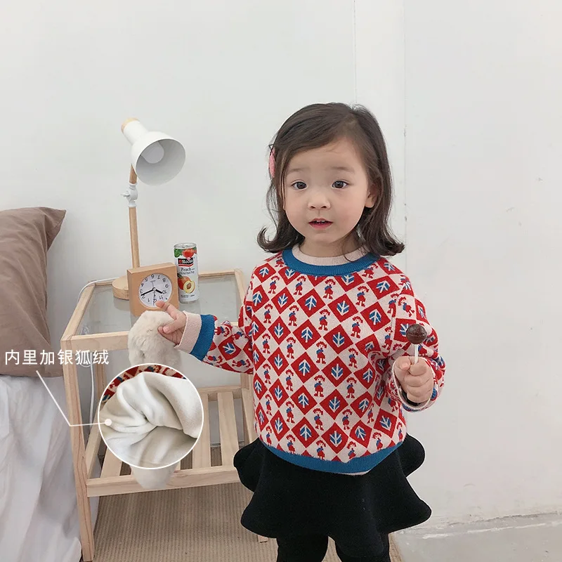 XINI MOMMY 2020 Render the knitting coat of the girls Full winter diamond girl sweater kids sweater christmas sweater
XINI MOMMY 2020 Render the knitting coat of the girls Full winter diamond girl sweater kids sweater christmas sweater