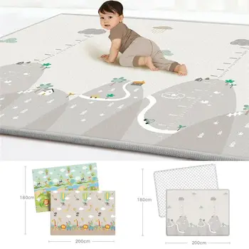 Infant Shining Baby Play-Mat Thickening Eco-friendly Children Playmat EPE 200X180X1CM Cartoon Non-slip Carpet Living Room Mat
Infant Shining Baby Play-Mat Thickening Eco-friendly Children Playmat EPE 200X180X1CM Cartoon Non-slip Carpet Living Room Mat