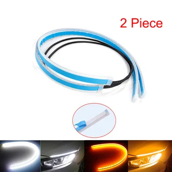 2pcs Cars DRL LED Daytime Running Lights Car Streamer Turn Signal Guide Strip Headlight Assembly Car Accessories
2pcs Cars DRL LED Daytime Running Lights Car Streamer Turn Signal Guide Strip Headlight Assembly Car Accessories