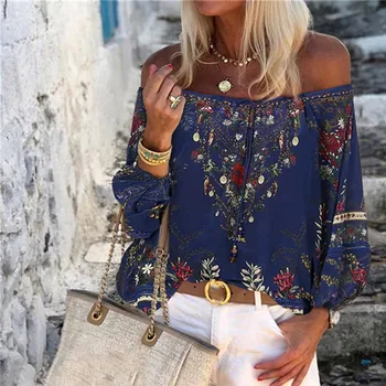 Vintage Printed Patchwork Loose Blouse Women Lace Up Slash Neck Long Sleeve Blouses Female 2020 Summer Fashion Casual Lady Tops
Vintage Printed Patchwork Loose Blouse Women Lace Up Slash Neck Long Sleeve Blouses Female 2020 Summer Fashion Casual Lady Tops