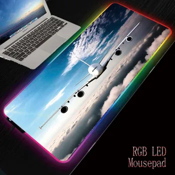 ZSUXTC Airplane with Clouds Gaming RGB Large Mouse Pad Computer Mousepad Led Backlight XXL Surface Mause Pad Keyboard Desk Mat
ZSUXTC Airplane with Clouds Gaming RGB Large Mouse Pad Computer Mousepad Led Backlight XXL Surface Mause Pad Keyboard Desk Mat