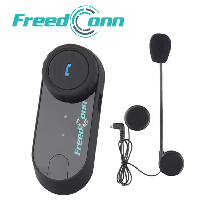 

Original FreedConn T-COM VB Helmet Headset 800M Bluetooth Interphone Motorcycle Intercom Walkie talkie with FM Radio