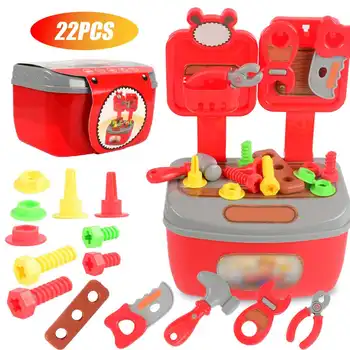 22Pcs/Set Pretend Play Repair Tools Educational Toy Learning Engineering Puzzle Toys Gifts For Children
22Pcs/Set Pretend Play Repair Tools Educational Toy Learning Engineering Puzzle Toys Gifts For Children