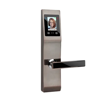 100 Face Capacity Smart aluminum alloy Facial Recognition Lock Keyless Palmprint Face Biometrics Door Lock electric lock
100 Face Capacity Smart aluminum alloy Facial Recognition Lock Keyless Palmprint Face Biometrics Door Lock electric lock