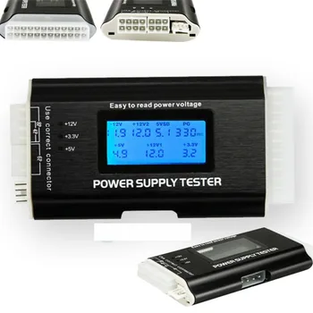 Computer PC Power Supply Tester Checker 20/24 pin SATA HDD ATX BTX Meter LCD Hot Sale Drop Shipping
Computer PC Power Supply Tester Checker 20/24 pin SATA HDD ATX BTX Meter LCD Hot Sale Drop Shipping